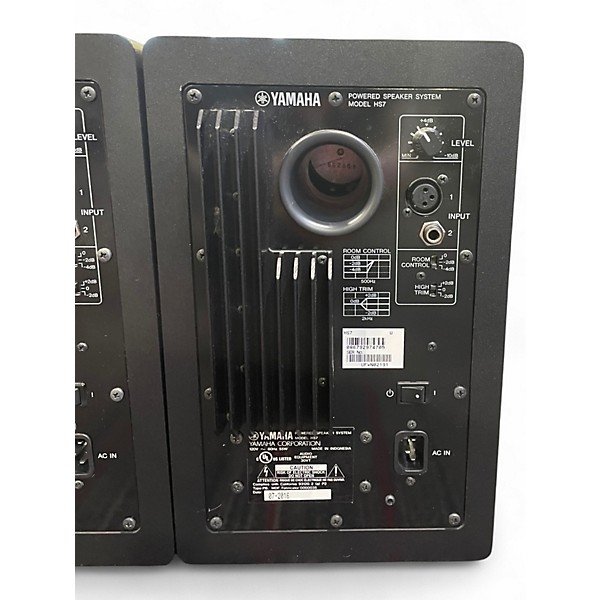 Used Yamaha HS7 Pair Powered Monitor