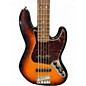 Used Fender Deluxe Jazz Bass V 5 String 3 Color Sunburst Electric Bass Guitar