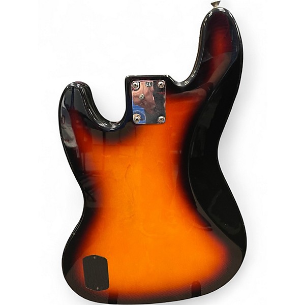 Used Fender Deluxe Jazz Bass V 5 String 3 Color Sunburst Electric Bass Guitar