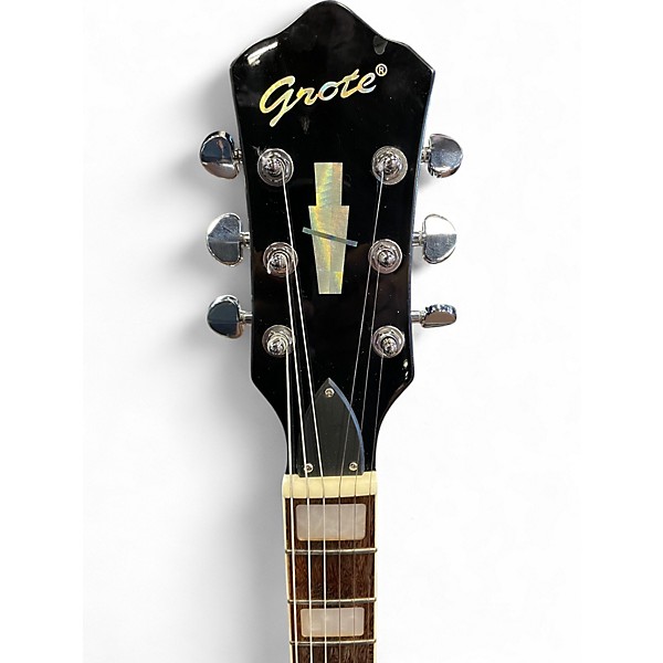 Used 2000s Grote LP STYLE BLUEBERRY BURST Solid Body Electric Guitar