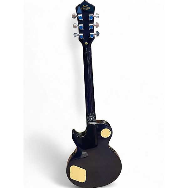 Used 2000s Grote LP STYLE BLUEBERRY BURST Solid Body Electric Guitar