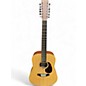 Used Martin D12X1AE Natural 12 String Acoustic Electric Guitar thumbnail
