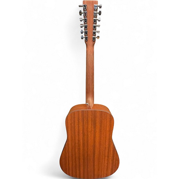 Used Martin D12X1AE Natural 12 String Acoustic Electric Guitar