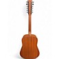 Used Martin D12X1AE Natural 12 String Acoustic Electric Guitar