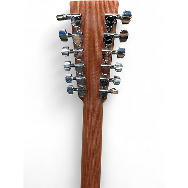 Used Martin D12X1AE Natural 12 String Acoustic Electric Guitar