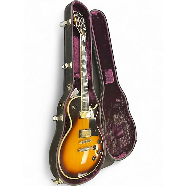 Vintage 1974 Gibson 20th Anniversary Les Paul Sunburst Solid Body Electric Guitar