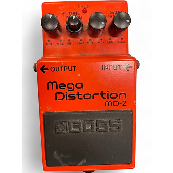 Used BOSS MD2 Mega Distortion Effect Pedal