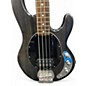 Used Sterling by Music Man Sub 4 Satin Black Electric Bass Guitar
