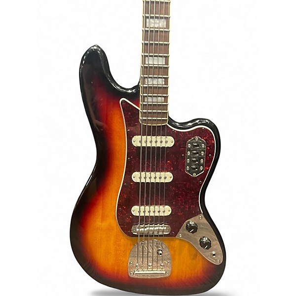 Used Squier BASE IV 2 Color Sunburst Electric Bass Guitar
