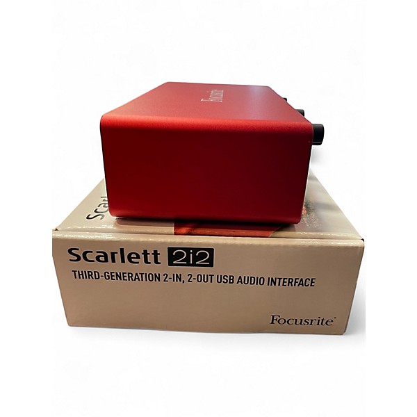 Used Focusrite Scarlett 2i2 Gen 3 Audio Interface