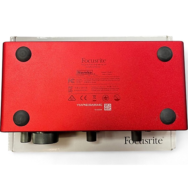 Used Focusrite Scarlett 2i2 Gen 3 Audio Interface