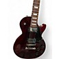 Used 2023 Gibson Les Paul Studio Trans Red Solid Body Electric Guitar