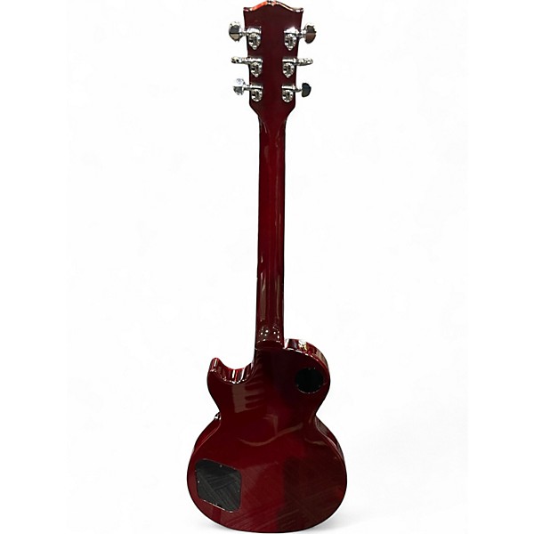 Used 2023 Gibson Les Paul Studio Trans Red Solid Body Electric Guitar