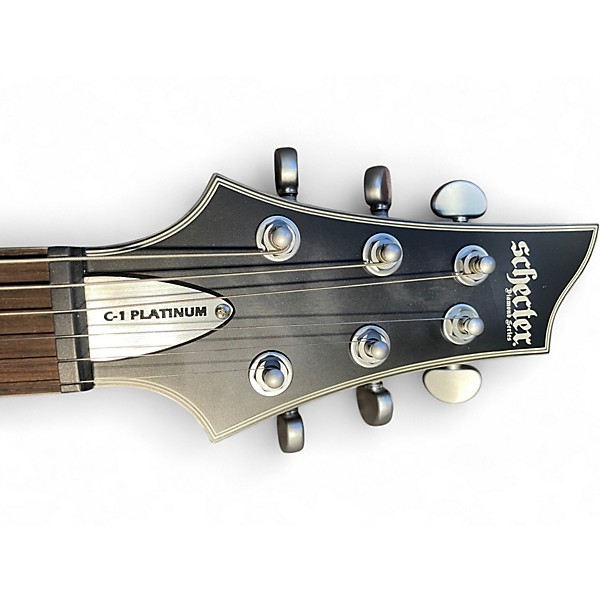 Used Schecter Guitar Research C1 Platinum grey burst Solid Body Electric Guitar