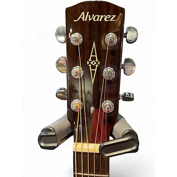 Used Alvarez af70e Natural Acoustic Electric Guitar