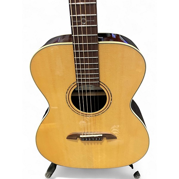 Used Alvarez af70e Natural Acoustic Electric Guitar