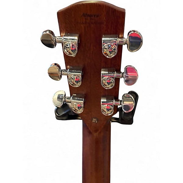 Used Alvarez af70e Natural Acoustic Electric Guitar