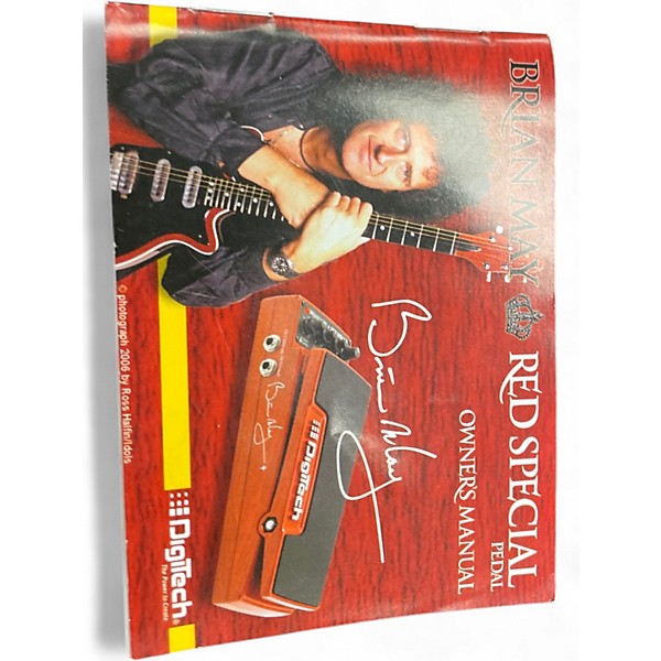 Used DigiTech Artist Series Brian May Red Special Effect Processor