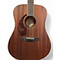 Used Fender Paramount PM-1 Standard Dreadnought Left Handed Mahogany Acoustic Guitar