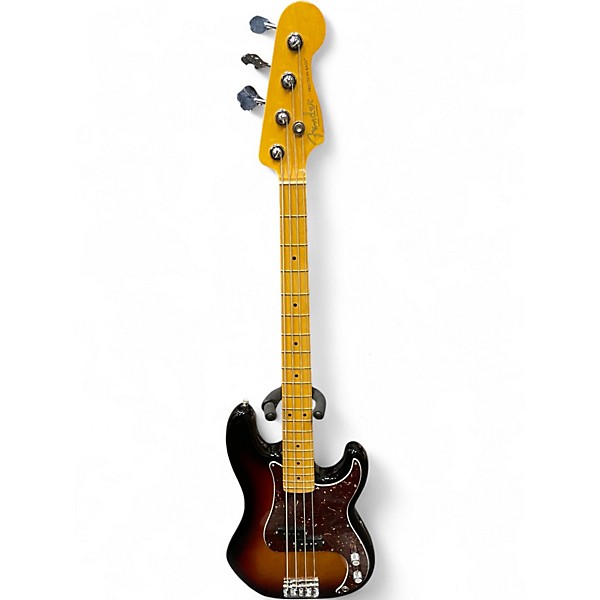 Used Fender American Professional II Precision Bass 2 Color Sunburst Electric Bass Guitar