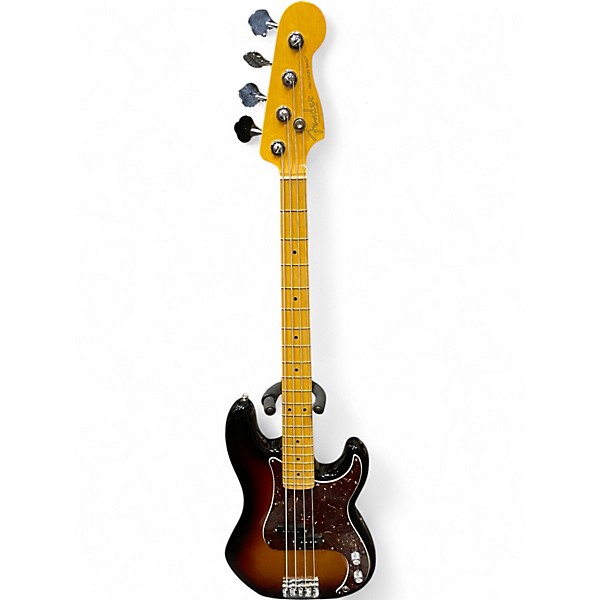 Used Fender American Professional II Precision Bass 2 Color Sunburst Electric Bass Guitar