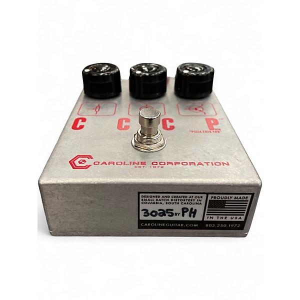 Used Caroline  White Pizza CCCP Soviet Russian Muff Effect Pedal