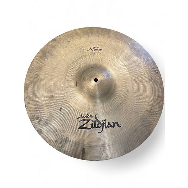 Used Zildjian 17in K Medium Dark Thin Crash Cymbal