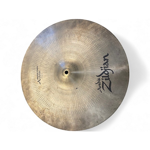 Used Zildjian 17in avedis paperthin crash Cymbal