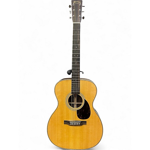 Used Martin OM28 Natural Acoustic Guitar