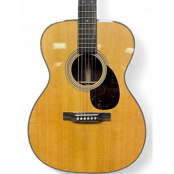 Used Martin OM28 Natural Acoustic Guitar