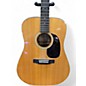 Used Aria 9400 Natural Acoustic Guitar