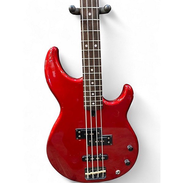 Used Yamaha BB450 Red Electric Bass Guitar