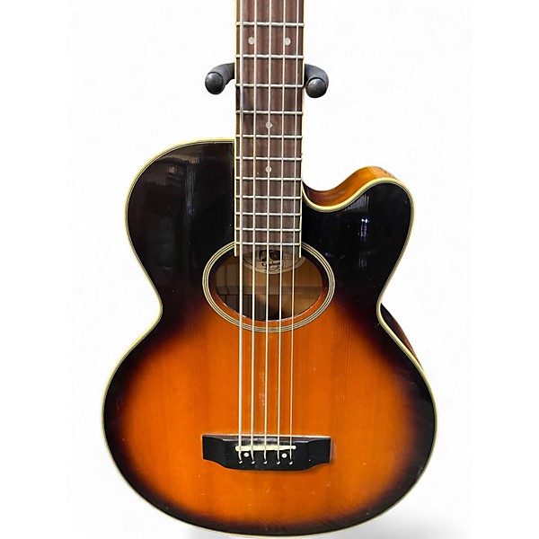 Used Epiphone El Capitan C5 2 Tone Sunburst Acoustic Bass Guitar
