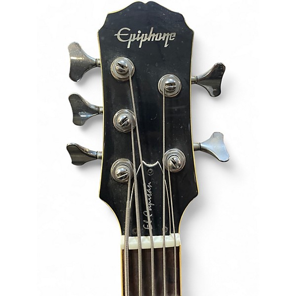 Used Epiphone El Capitan C5 2 Tone Sunburst Acoustic Bass Guitar
