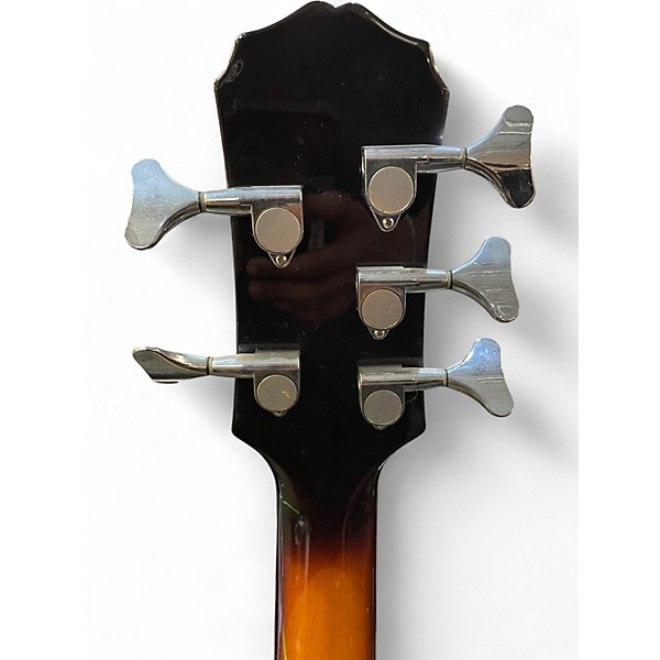 Used Epiphone El Capitan C5 2 Tone Sunburst Acoustic Bass Guitar