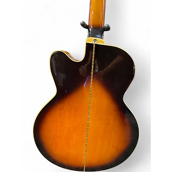 Used Epiphone El Capitan C5 2 Tone Sunburst Acoustic Bass Guitar