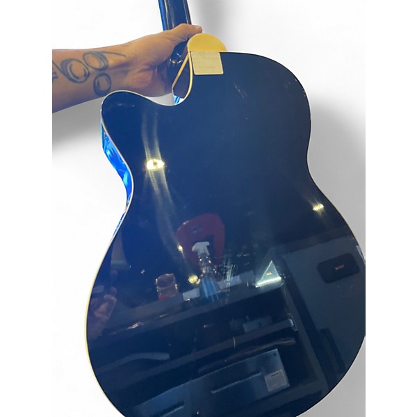 Used Bcp acoustic electric bass black Acoustic Bass Guitar