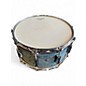 Used Pork Pie 14X7 Weathered Barn Blue Snare Drum WEATHERED BARN BLUE Drum thumbnail
