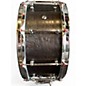 Used Kings Custom Drums 14X6.5 MAPLE AND SASSAFRASS SNARE DRUM CHARCOAL STAIN Drum