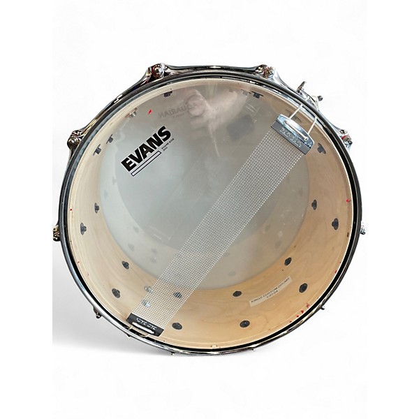 Used Kings Custom Drums 14X6.5 MAPLE AND SASSAFRASS SNARE DRUM CHARCOAL STAIN Drum
