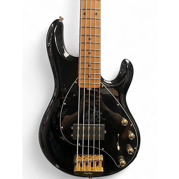 Used Ernie Ball Music Man StingRay 5 Special H Black Electric Bass Guitar