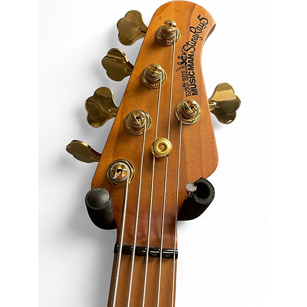 Used Ernie Ball Music Man StingRay 5 Special H Black Electric Bass Guitar