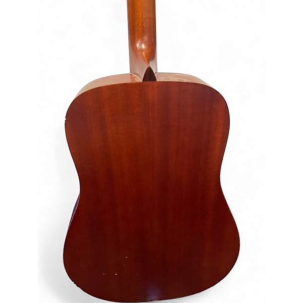 Used Hagstrom D100s Natural Acoustic Guitar