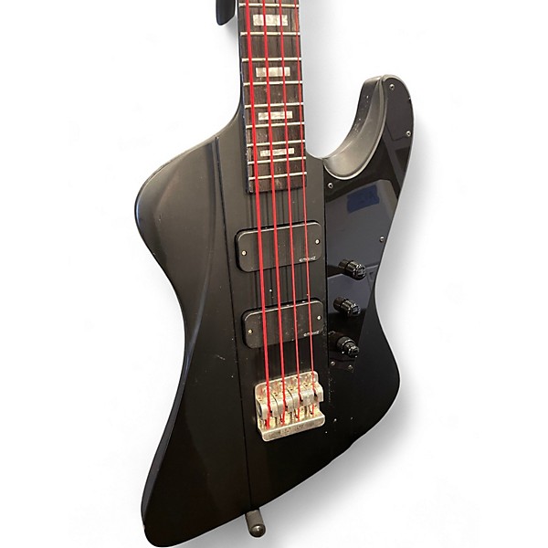 Used DBZ Guitars hailfire Black Electric Bass Guitar
