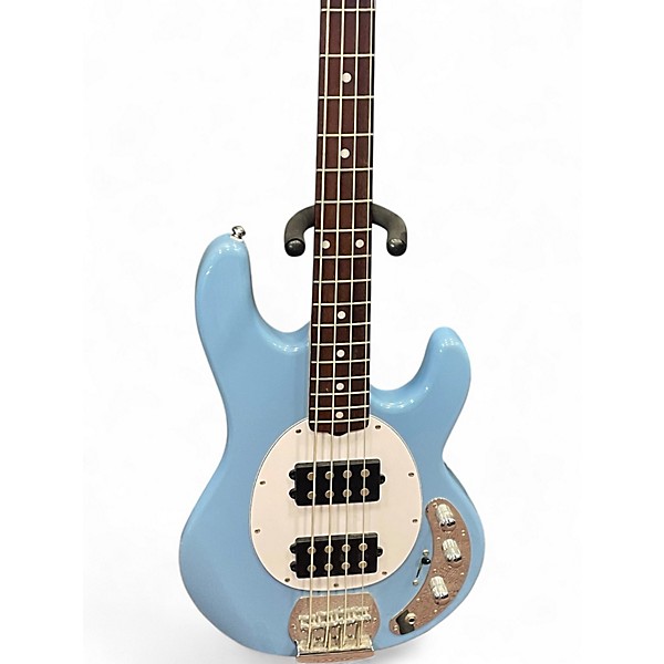 Used Sterling by Music Man STINGRAY 4HH Daphne Blue Electric Bass Guitar