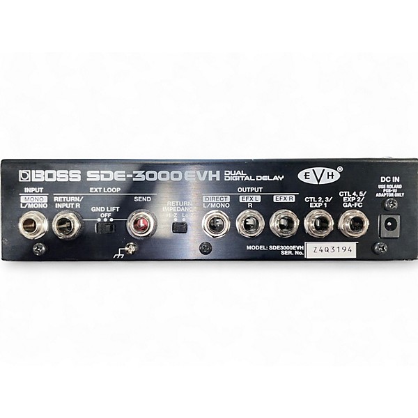 Used BOSS SDE-3000EVH Effect Pedal