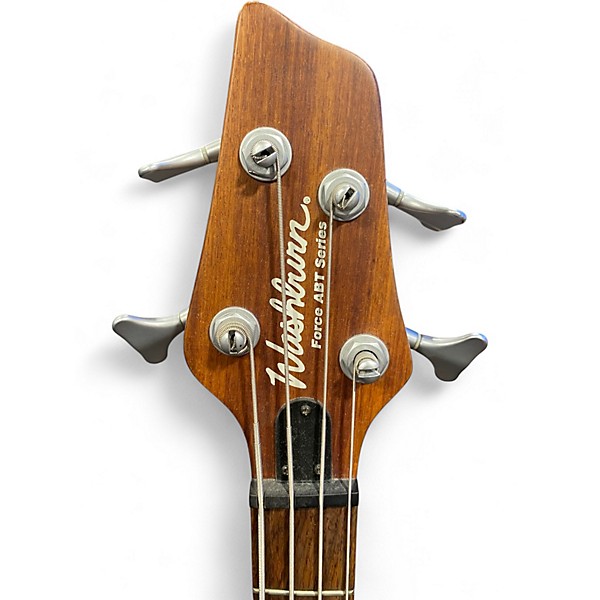 Used Washburn FORCE ABT SERIES NATURAL Electric Bass Guitar