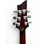 Used Schecter Guitar Research C1 Floyd Rose Platinum Satin Crimson Red Burst Solid Body Electric Guitar