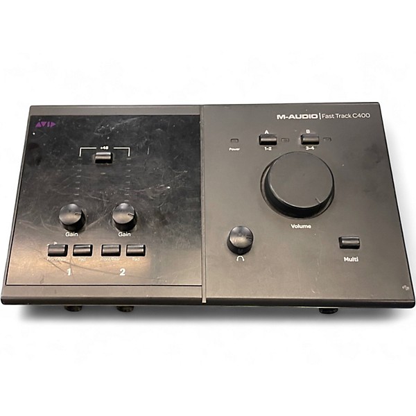 Used M-Audio Fast Track C400 Audio Interface