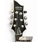Used Schecter Guitar Research C1 Platinum Trans Black Solid Body Electric Guitar